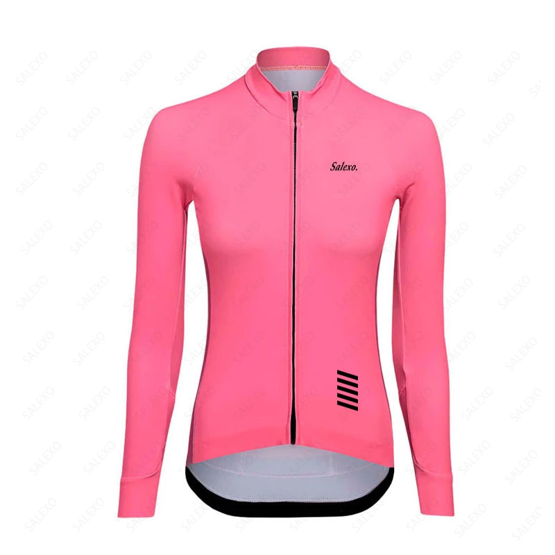 Spring Cycling Jerseys Women Long Sleeves Bicycle Jersey Breathable OAutumn Utdoor Sport Mountain Road Bike Cycling Clothing