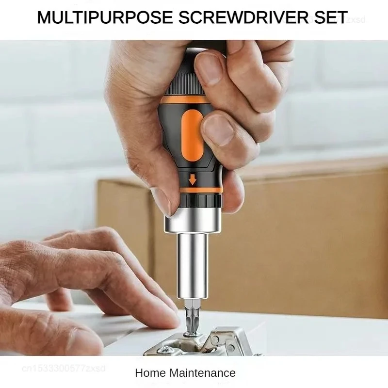 Screwdriver Set MIJIA 9 In 1 Adjustable Ratcheting Magnetic Nut Driver Multifunctional Electronic Repair Hand