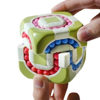Magic Bean Fidget Decompression Cube for Release Stress Autism Anxiety Relieve Adult Kids Stress Relief Anti-Stress Fingertip 1