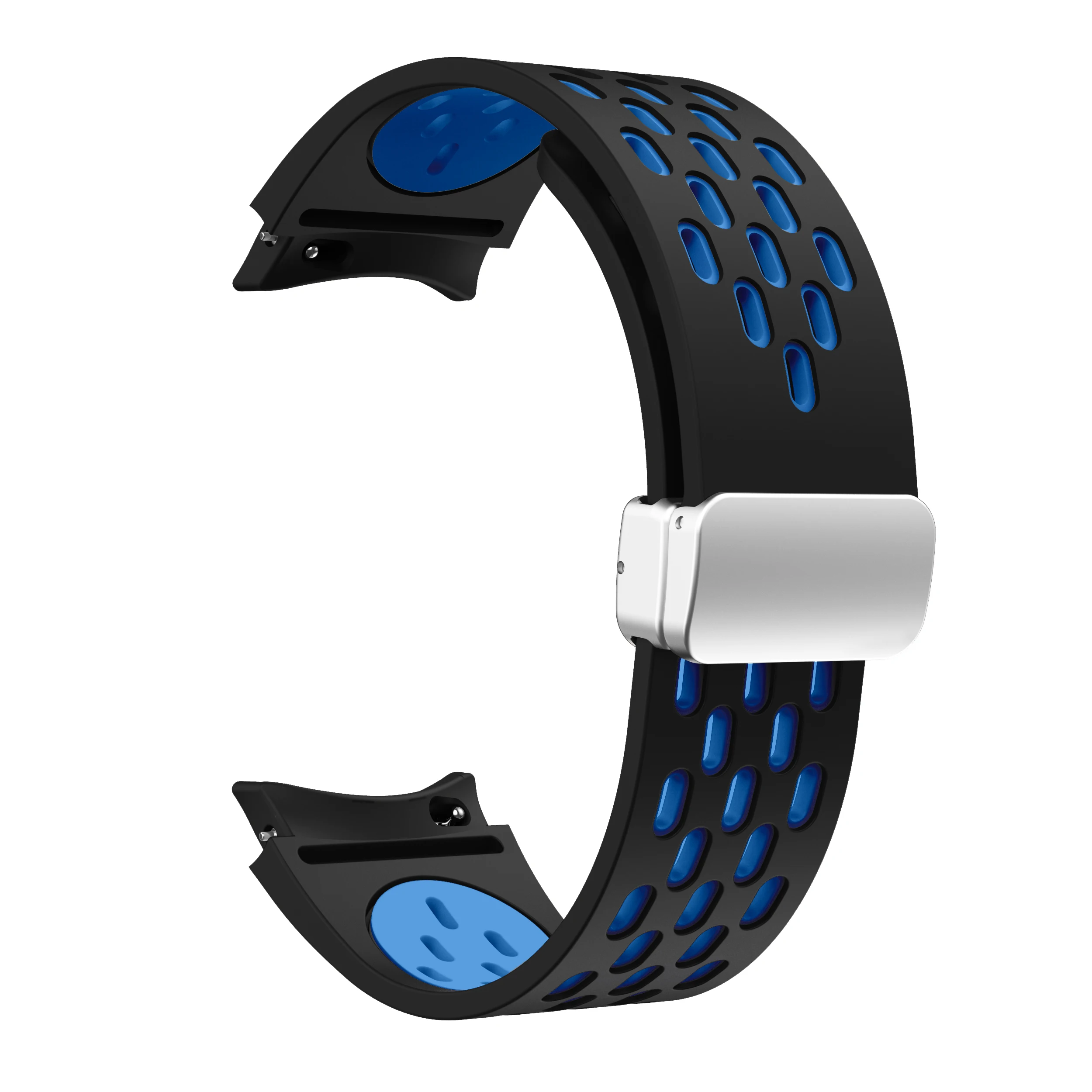 Magnetic Buckle Silicone Strap with Seamless Design