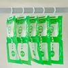4 hanging wardrobe dehumidification bags, non electric moisture absorbing bags, essential household deodorizer 4