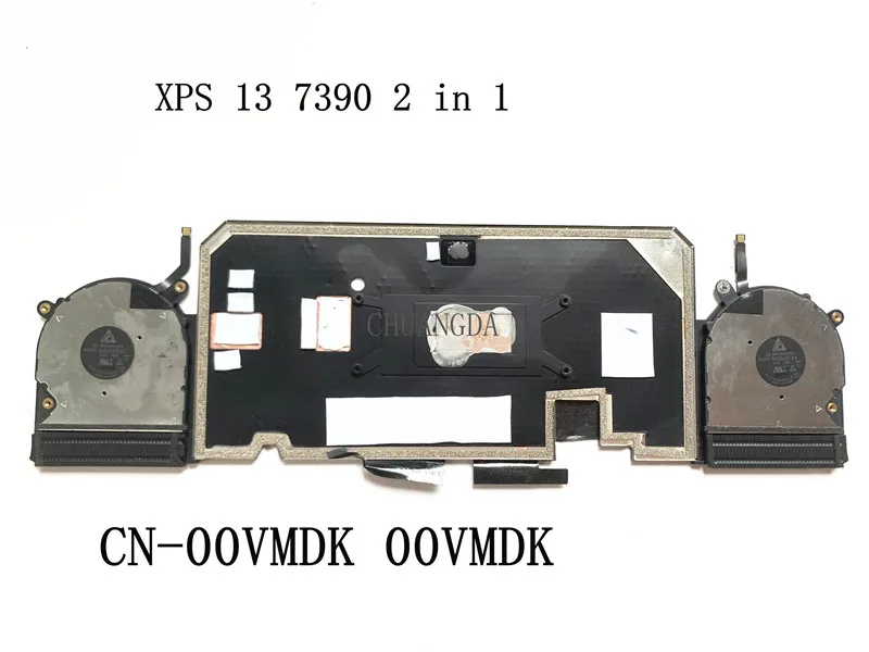 Per Dell Xps 13 7390 2-In-1 Cpu Graphics Heatsink Fan Assembly 00Vmdk 0Vmdk Full