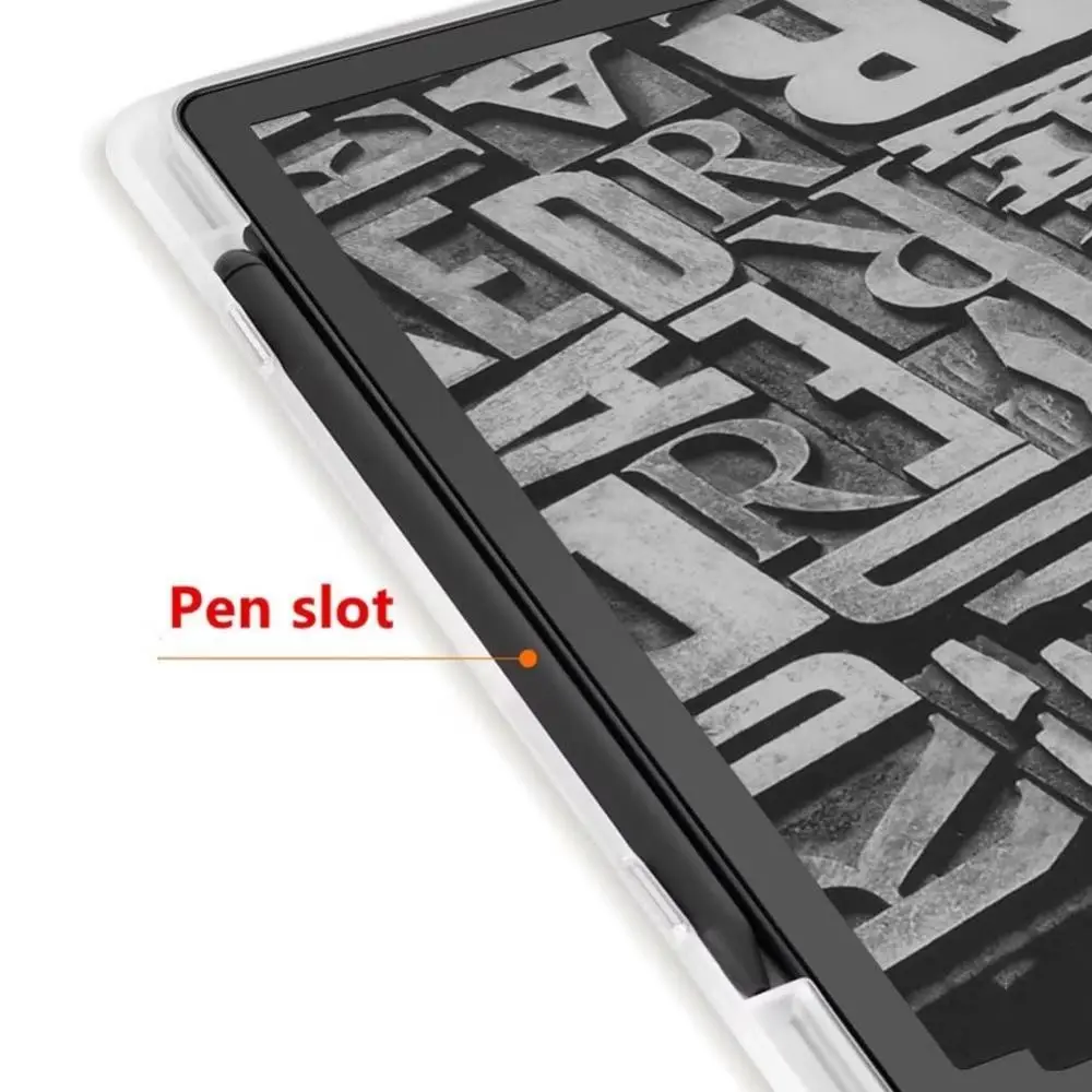 Funda para Kindle Scribe de 10.2 pulgadas 2022 con soporte para lápices, de  piel sintética de alta calidad, plegable, funda protectora inteligente con
