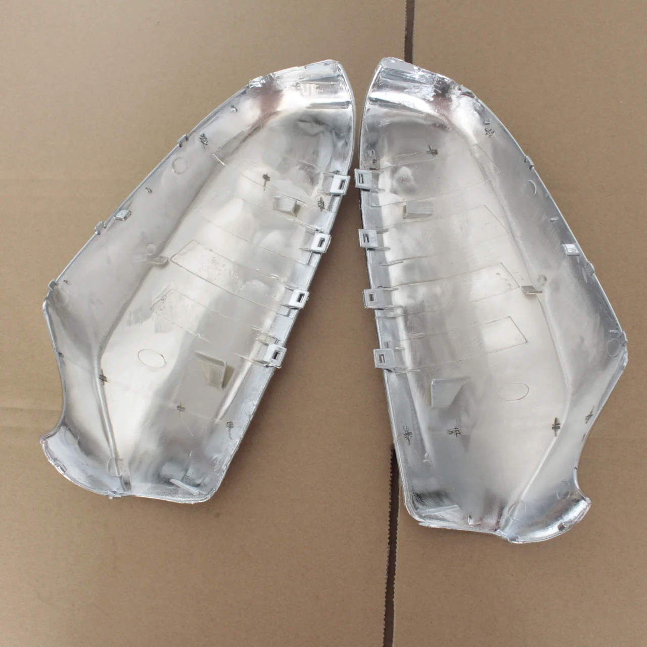 Opel Vauxhall Astra H 2004-2009 Chrome 용 자동차 도어 사이드 윙 미러 커버 교체
