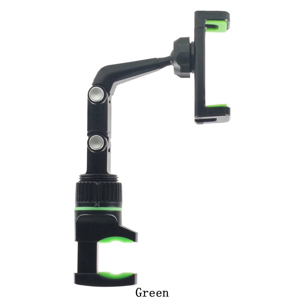 Universal Mic Stand Phone Holder Telephone Car Holder Live Broadcast BracketClip 360 Degree Rotating For 50-100mm Wide Phones