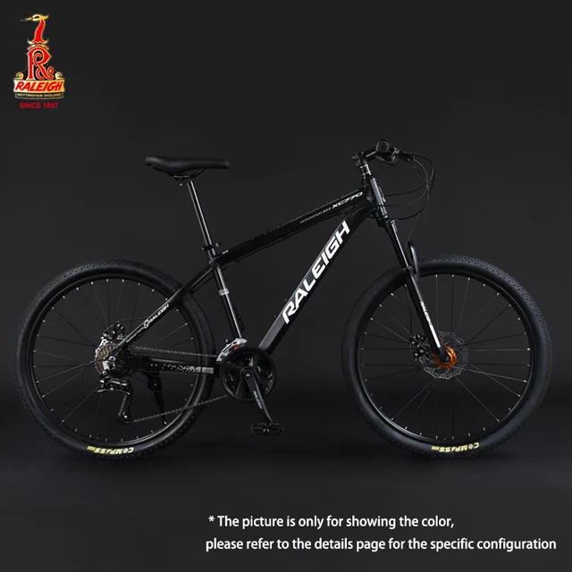 RALEIGH 산악 자전거 - 고품질 알루미늄 합금 프레임으로 안정적인 MTB 오프로드 자전거