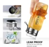 Large Capacity Glass Water Bottle Transparent Milk Juice Cup  for Tour Outdoor Sports and Travel Leak Glass Bottle 3