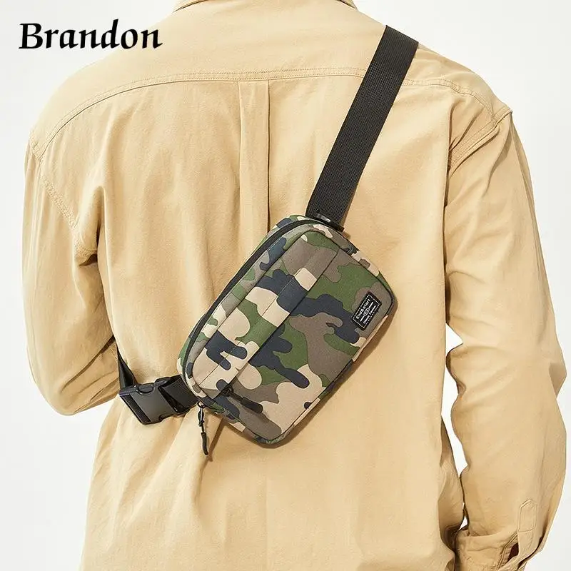 Модная классическая нагрудная сумка