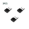 USB 2.0 black -3PCS