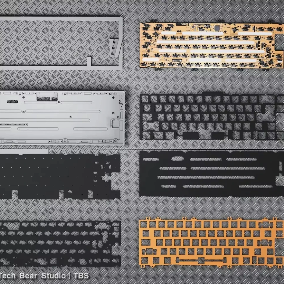 Tech Bear Studio TB-65F Wireless Bluetooth Mechanical Keyboard