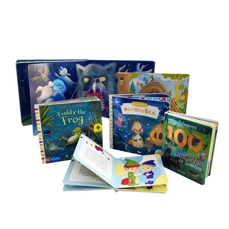 

custom Publishing custom printing hardcover children kids board books,pop up book baby english 3d books cardboard print