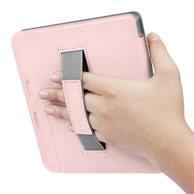 Clear Soft TPU Smart Case for Kobo Libra - Hand-held Acrylic Back Shell for 7-Inch eReader