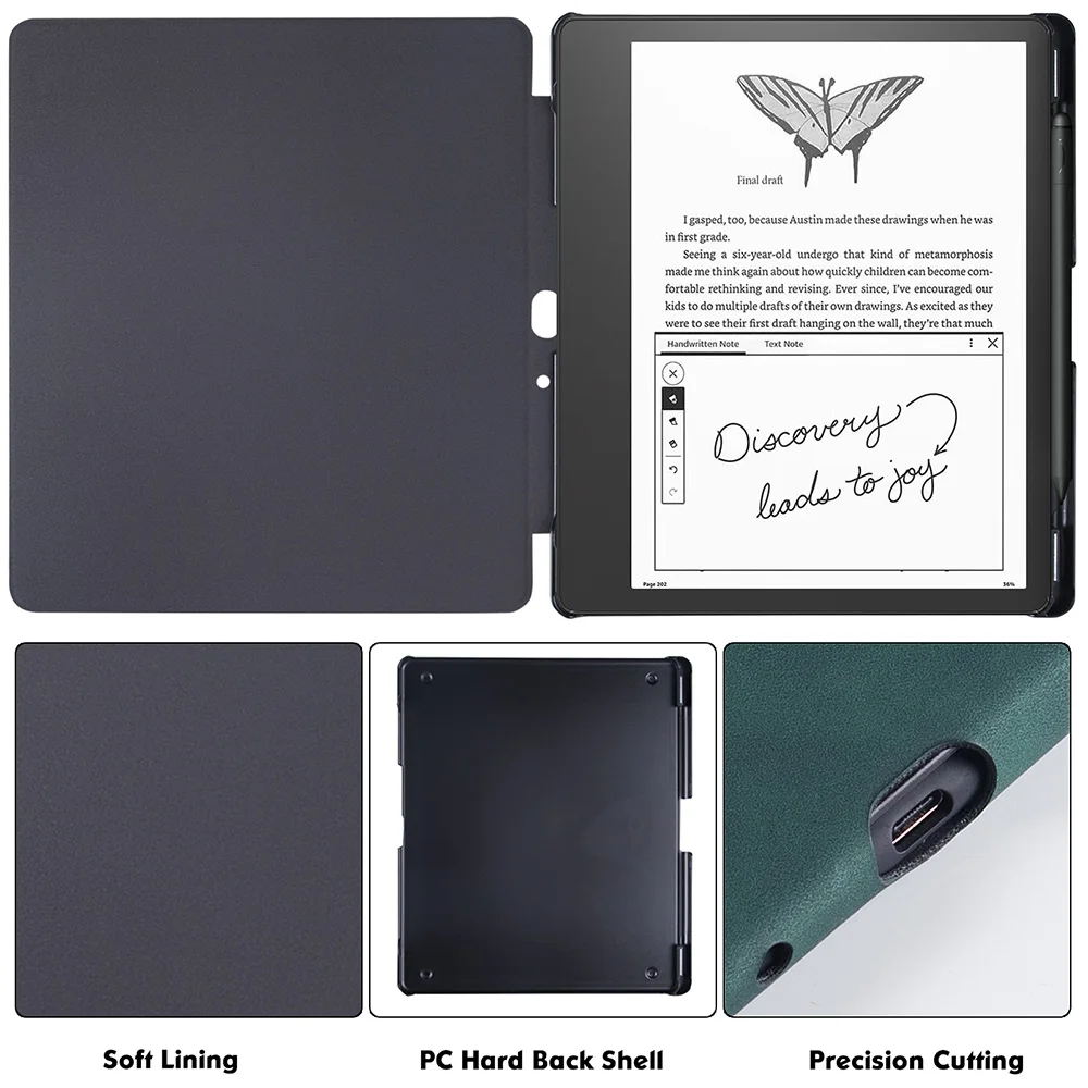 Caso fino para Kindle Scribe, capa de