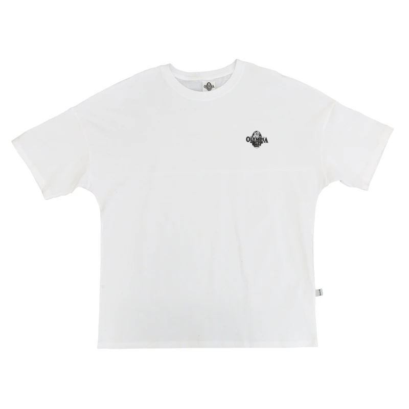 OLYMPIA Cotton Gym Shirt Sport T Shirt Men Short Sleeve Running Shirt Men Workout Training Tees Fitness Loose large size M-XXXL