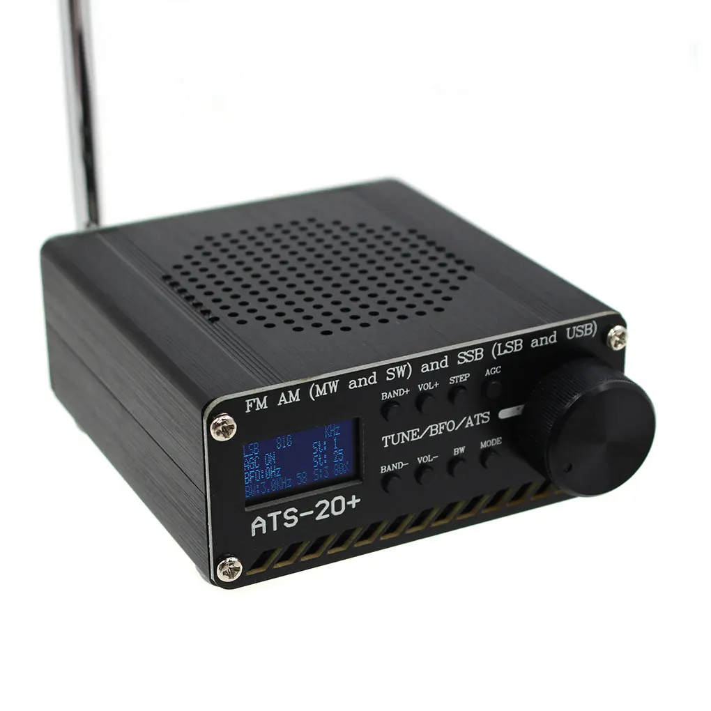 

ATS-20 Plus Si4732 Radio With Antenna Sustainable Accessory Assembled Consumer Wireless Receiver All Band Radios