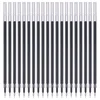 M&G 20pcs Gel Pen 0.5 Refill Full Syringe Signature Pen Refill Pen for Student Office Supplies Black/Blue/Red 2