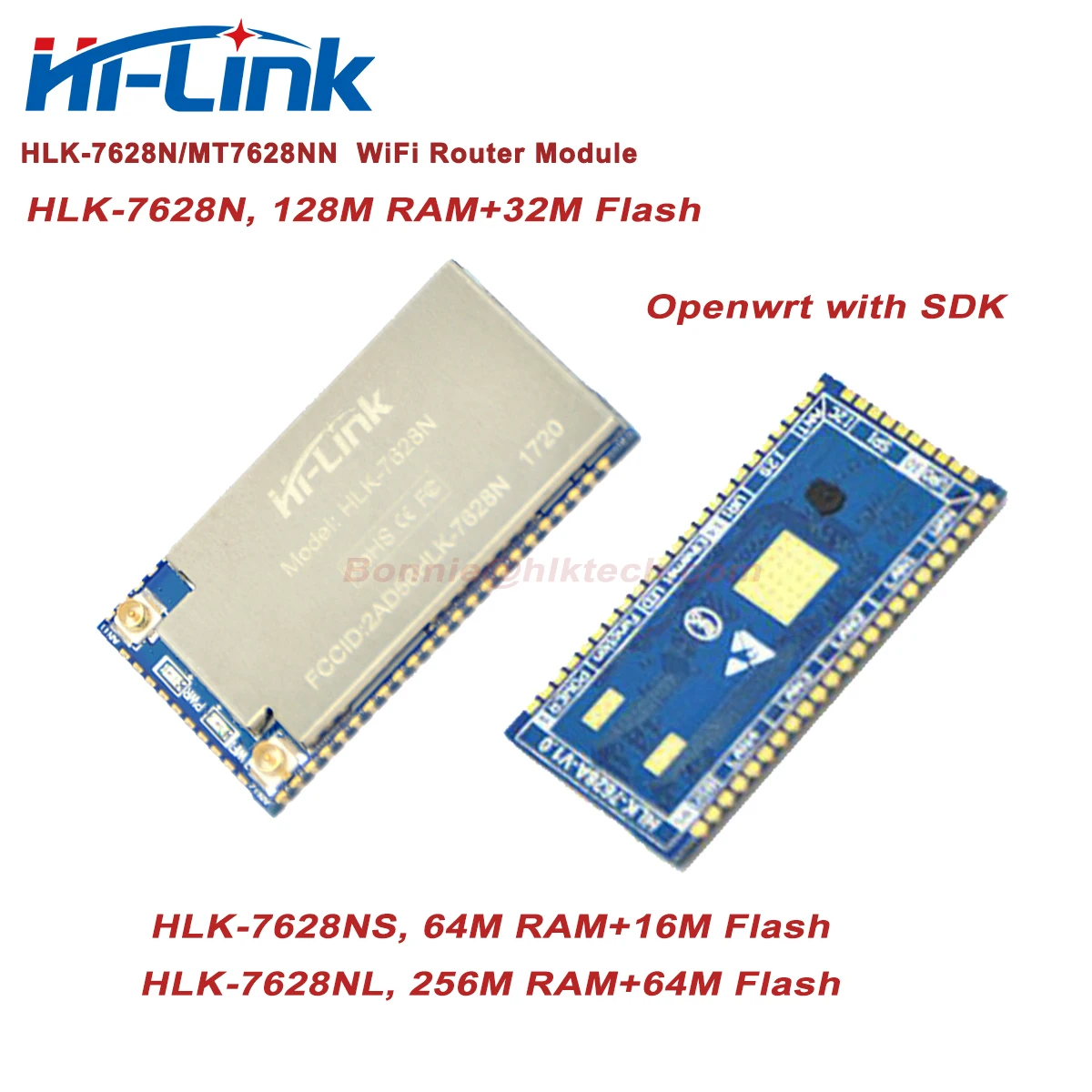 Hi-Link Original OPENWRT MT7628NN Wireless WiFi Router Module with