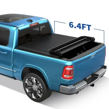 6.4FT Soft Fold Tonneau Cover 1