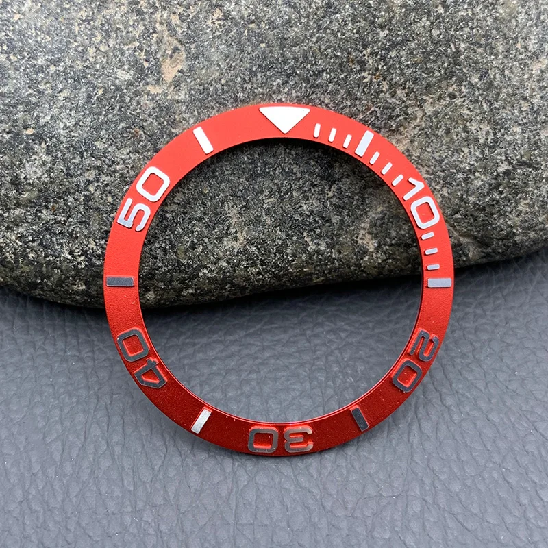 Aluminum Watch Bezel Insert for 40mm Diving Watch Case