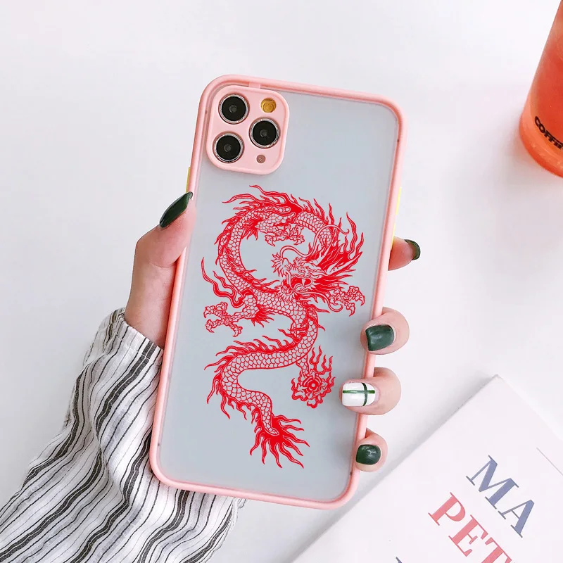 Dragon Design Fashion Phone Case - Stylish Hard PC Back Cover