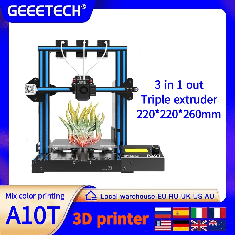 3Dプリンター A10Mデュアルエクストルーダ