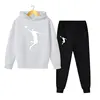 Kids Autumn Spring Fashion 2Pcs Hoodie+Pants Sports Suits 3-13 Years Boys Girls Casual Outfits Tracksuits Children Clothing Sets 5