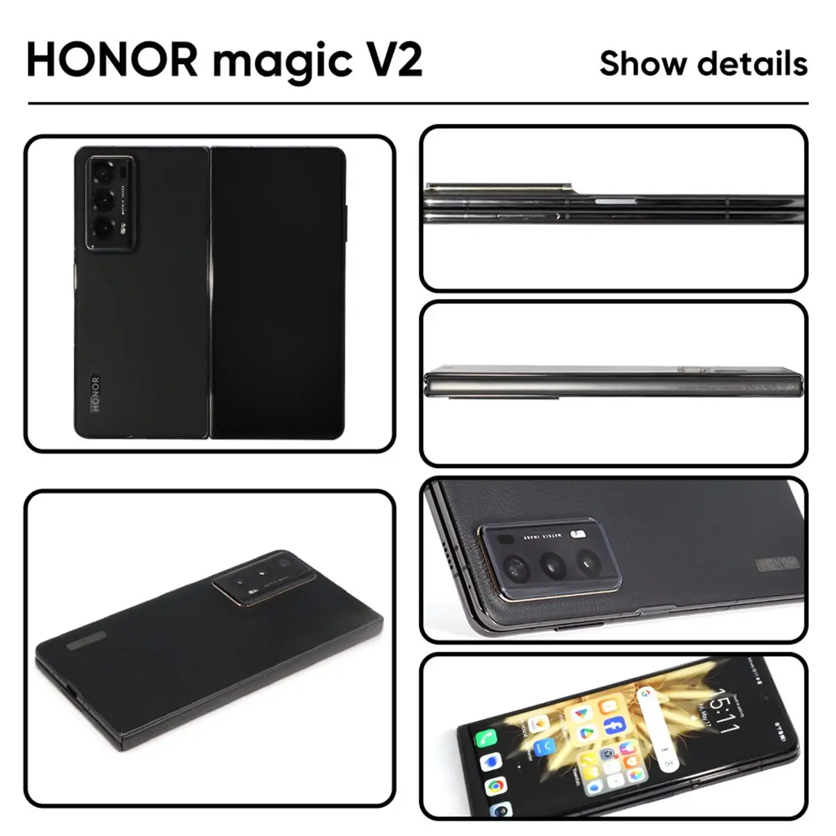 Honor-magic v2スマートフォン,5g,折りたたみ式,Android