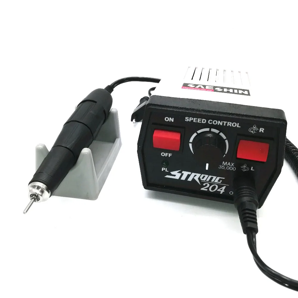 polishing Jewelry Tool Micromotor Strong 210 204 Korea micromotor goldsmith tools engraver 102 handpiece Polishing art tools new 2