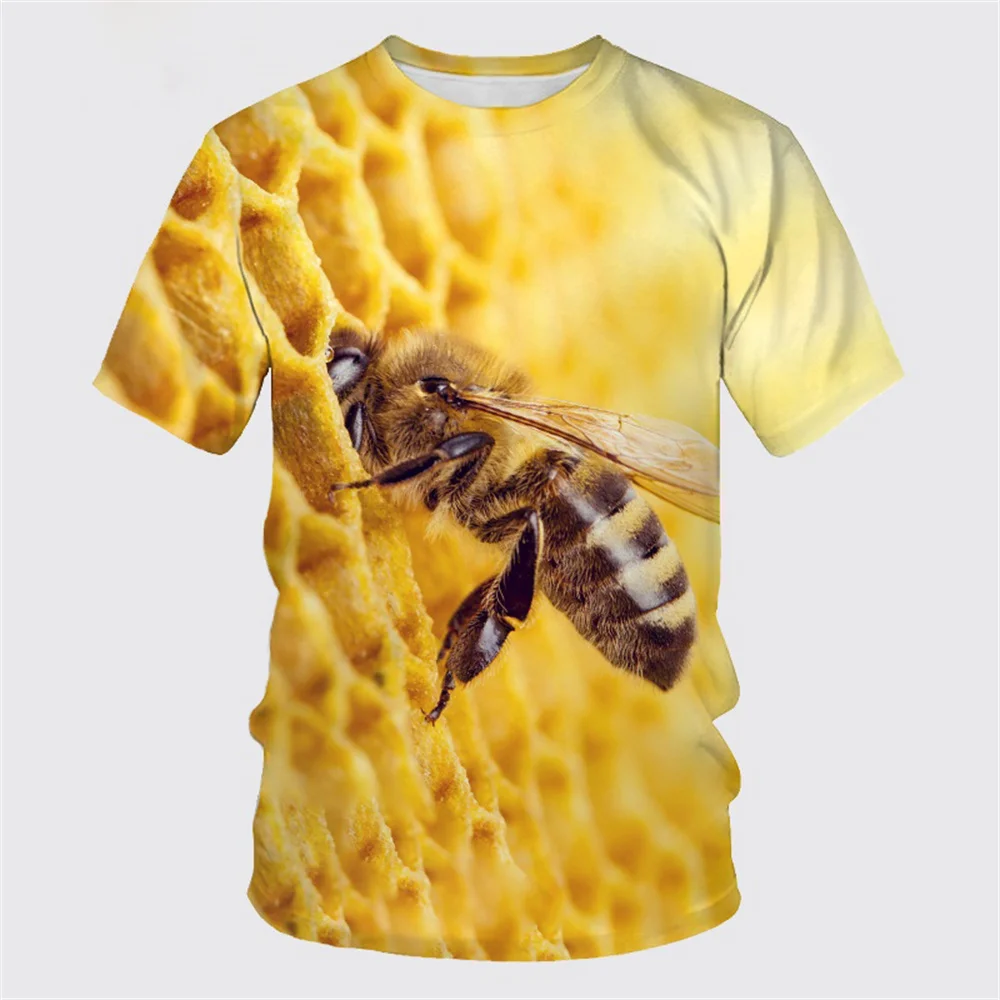Mens Summer Short Sleeve 3D Print T Shirt