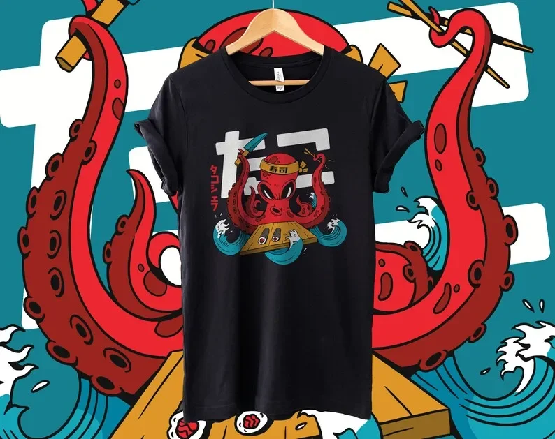 

Vaporwave Japanese Kawaii Retro Streetwear - Harajuku Y2K Tee - Unisex