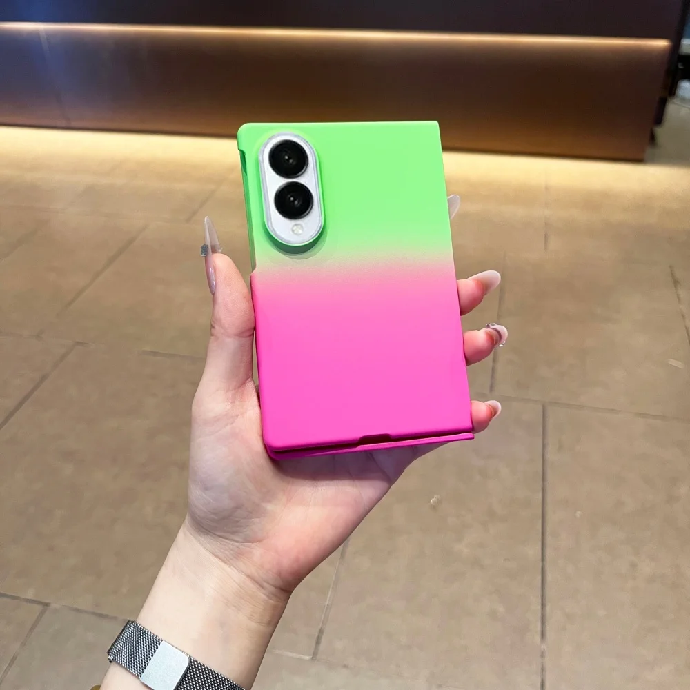 Gradient Candy Color Skin-friendly Slim Matte Protective Case