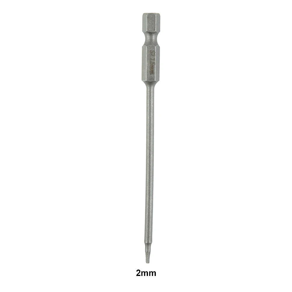 

Industrial Hex Head Bit 6.35mm/ 1/4” Shank Anti-Rust High Hardness Wear Resistant 1.5/2/2.5/3/4/5/6/8mm Brand New