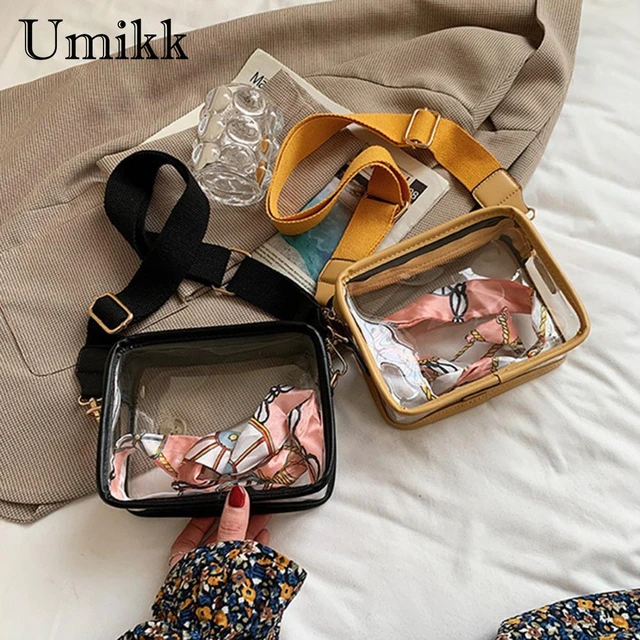 2023 Clear Purse Women Stadium Bag Crossbody Clutch Bags Stadium Approved -  Small Cute Transparent Through Plastic - AliExpress