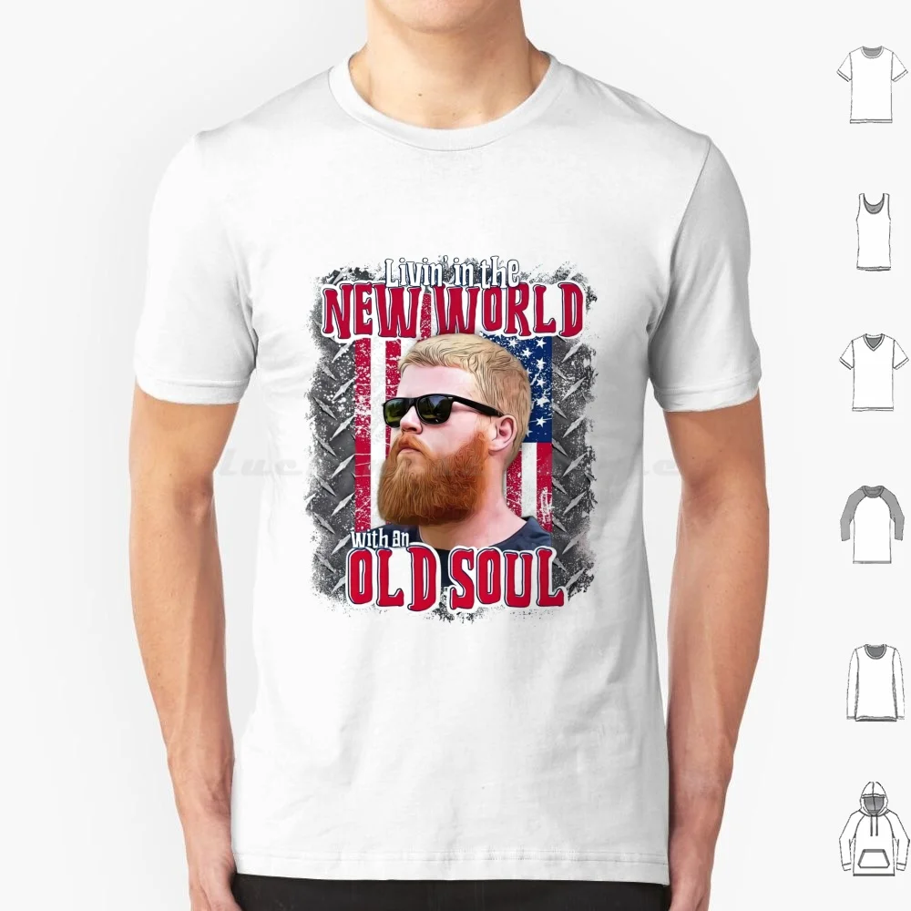 Oliver Anthony, Maglietta Da Uomo Ricca Di Grandi Dimensioni 100% Cotone Incolpi I Ricchi Uomini Oliver Anthony Rich Men North Of Byrd Singer