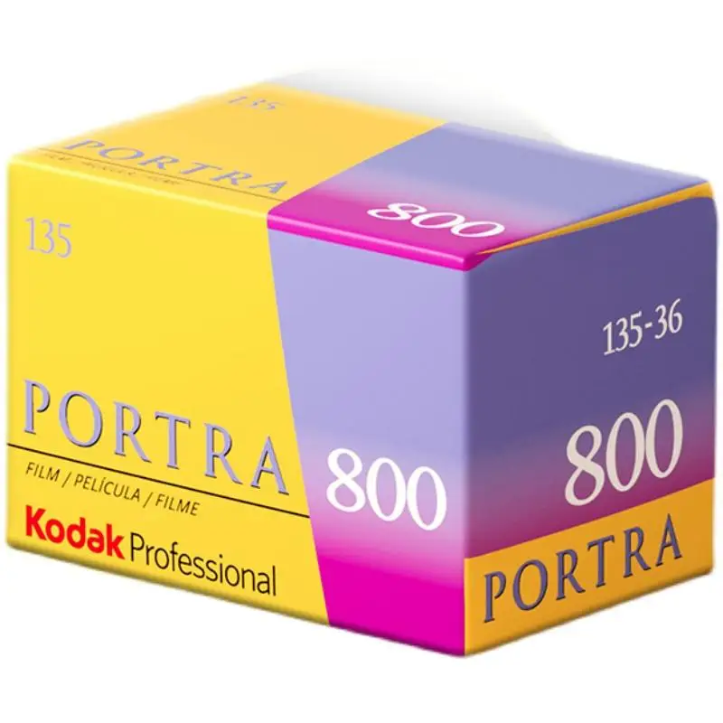 135 프로페셔널 필름 컬러 네거티브 필름 코닥 프로페셔널 포트라 800 컬러 네거티브 필름 35mm 필름(유통기한: 2027)