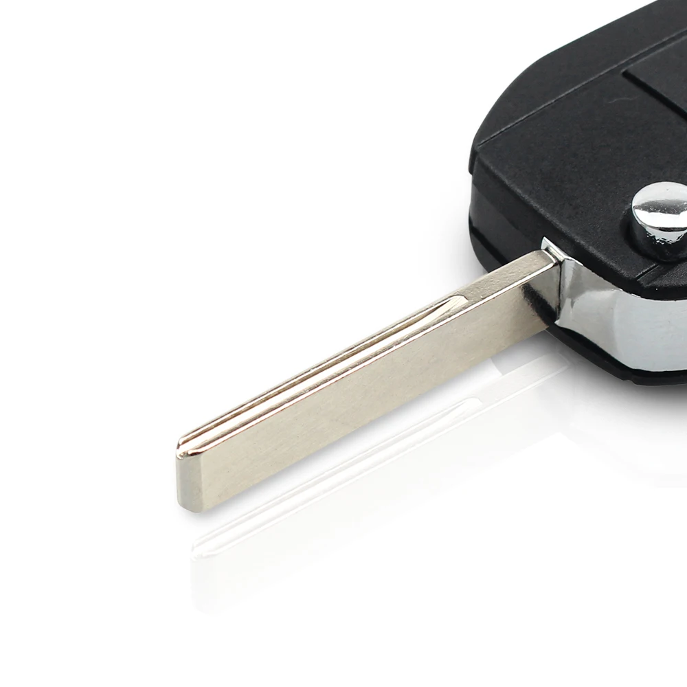 KEYYOU Modified Flip Folding Car Key Shell For Peugeot 307 107 207 407 Citroen C2 C3 Xsara Remote 2 Button Key Case HU83 Blade Key Case Car Remote Key Car Key Car Key Shell Key Shell