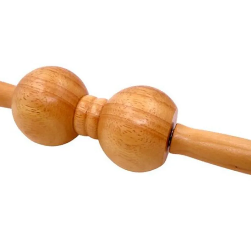Relax Gear Massage Stick Full Body Muscle Massager Wood Roller Stick Trigger Point Recovery Tool Wooden full-body massage stick