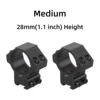 Vector Optics 30mm Dovetail Scope Rings Series For 11mm 3/8" Dovetail Rail Anti- Full Metal 4