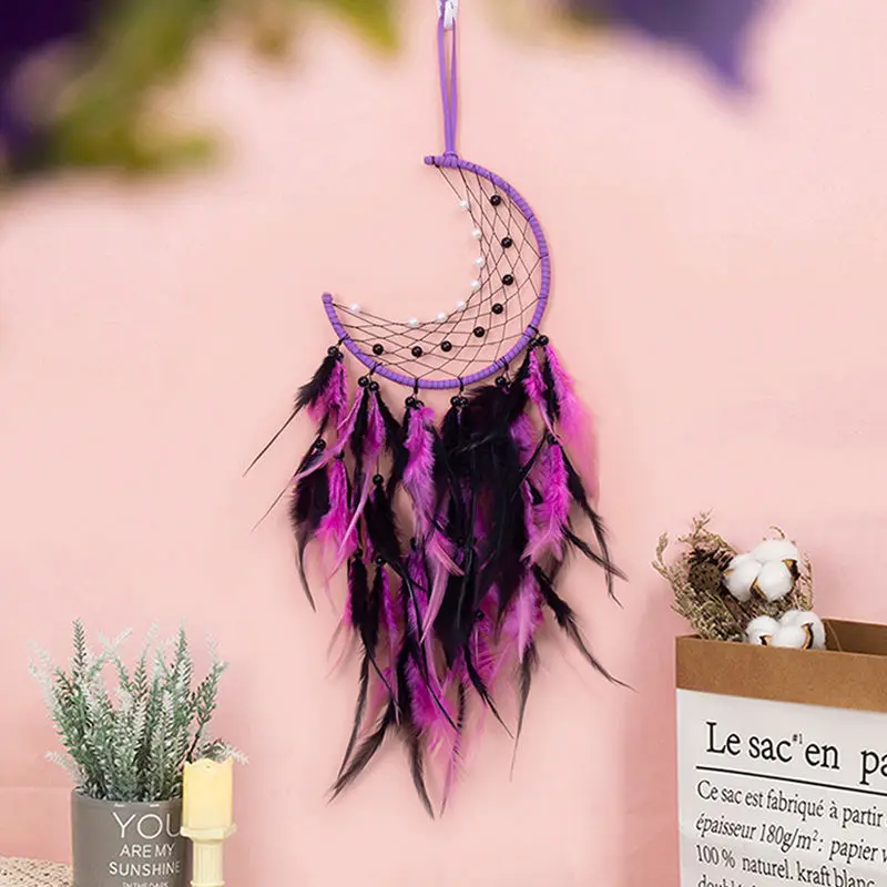 Decorazioni Cameretta Bambina Acchiappasogni LED Con Piume Nice - Foto 11