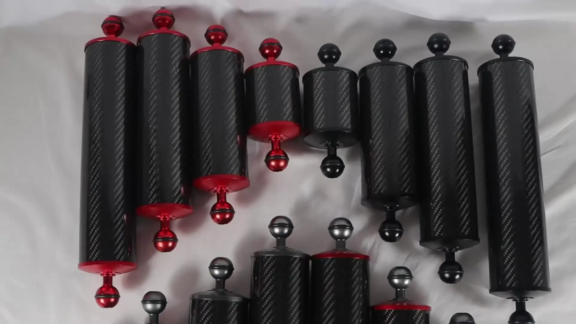 Speesy Unterwasser Schwimmerarm - 60mm Kohlefaser Float Für DSLR Kamera Tauchen