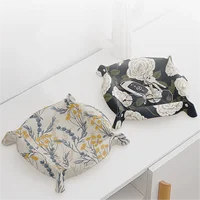 PU Leather Key Plate Desktop Storage Tray Home Decoration Dice Tray key Wallet Coins PU leather folding Storage Box Wholesale 2