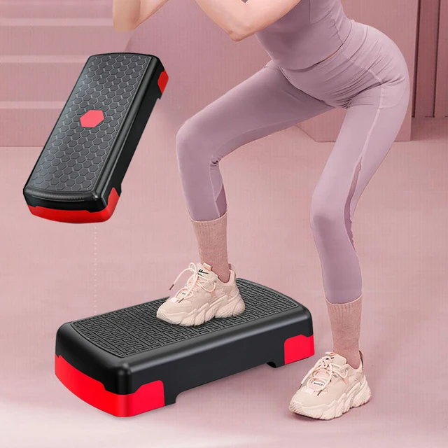 Fitness Aerobic Stepper Non-slip Yoga Pedal Stepper Adjustable Exercise Aerobic Steppers Gym Workout Home Fitness Equipment 1
