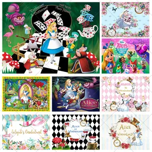 Alice in Onederland Wonderland Girl's 1st First Birthday Mad