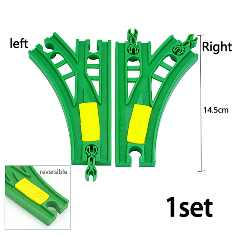 Wooden Train Railway Connect Fixer Track Accessories Connector Tracffic Light Holder Fit Brio Wood Track Educational Kid Toys 3