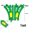 Wooden Train Railway Connect Fixer Track Accessories Connector Tracffic Light Holder Fit Brio Wood Track Educational Kid Toys 3