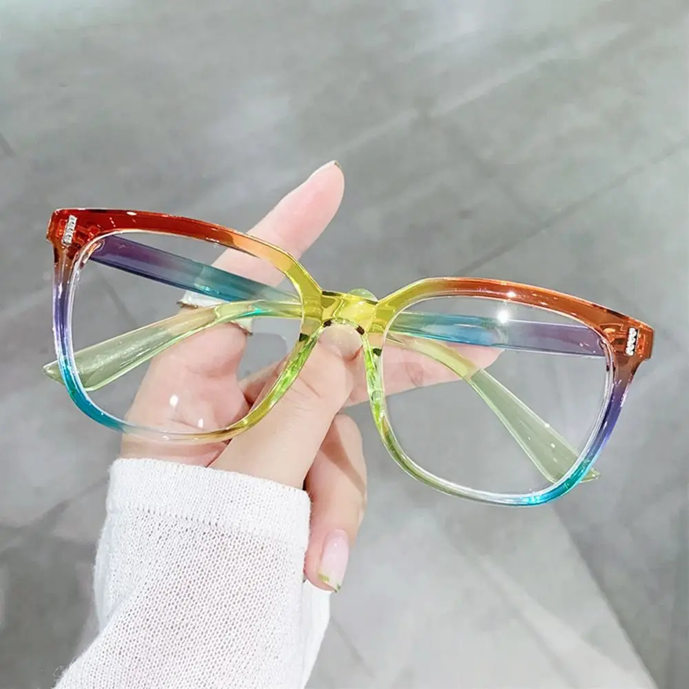 Transparent Men Glasses Oversized