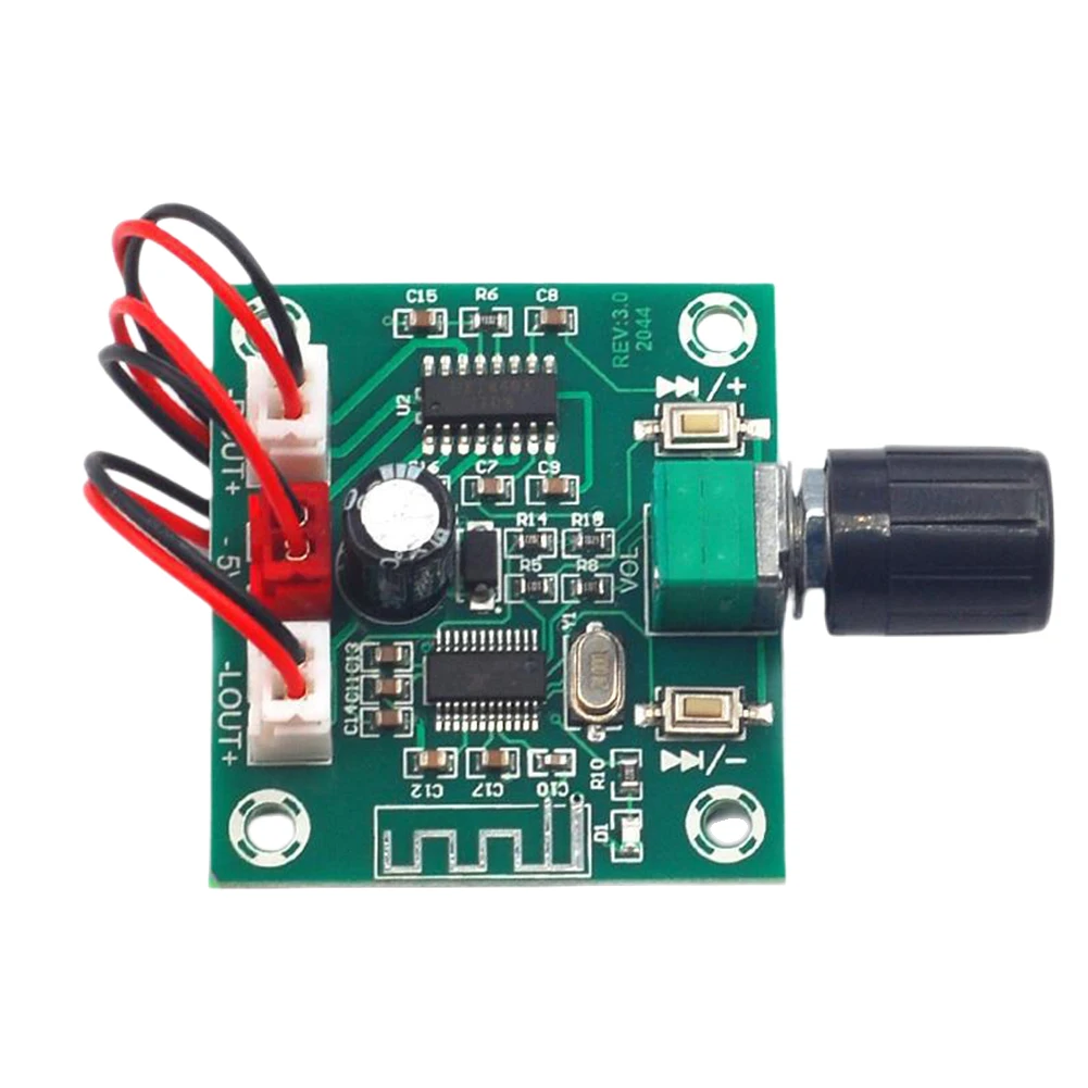 PAM8403 DIY 무선 스피커 앰프 보드 울트라 클리어 블루투스 호환 5.0 스테레오 앰프 보드 DC5V 2채널