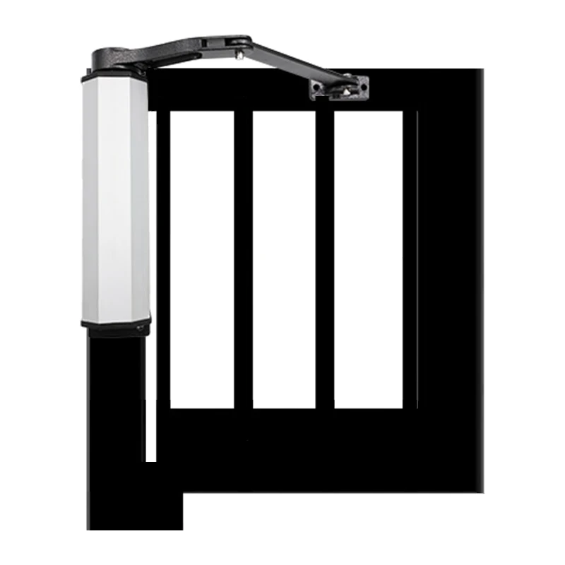 

New Design 150 KG Automatic Swing Gate Operator Waterproof Community Gate Opener Independent Single Door Access System