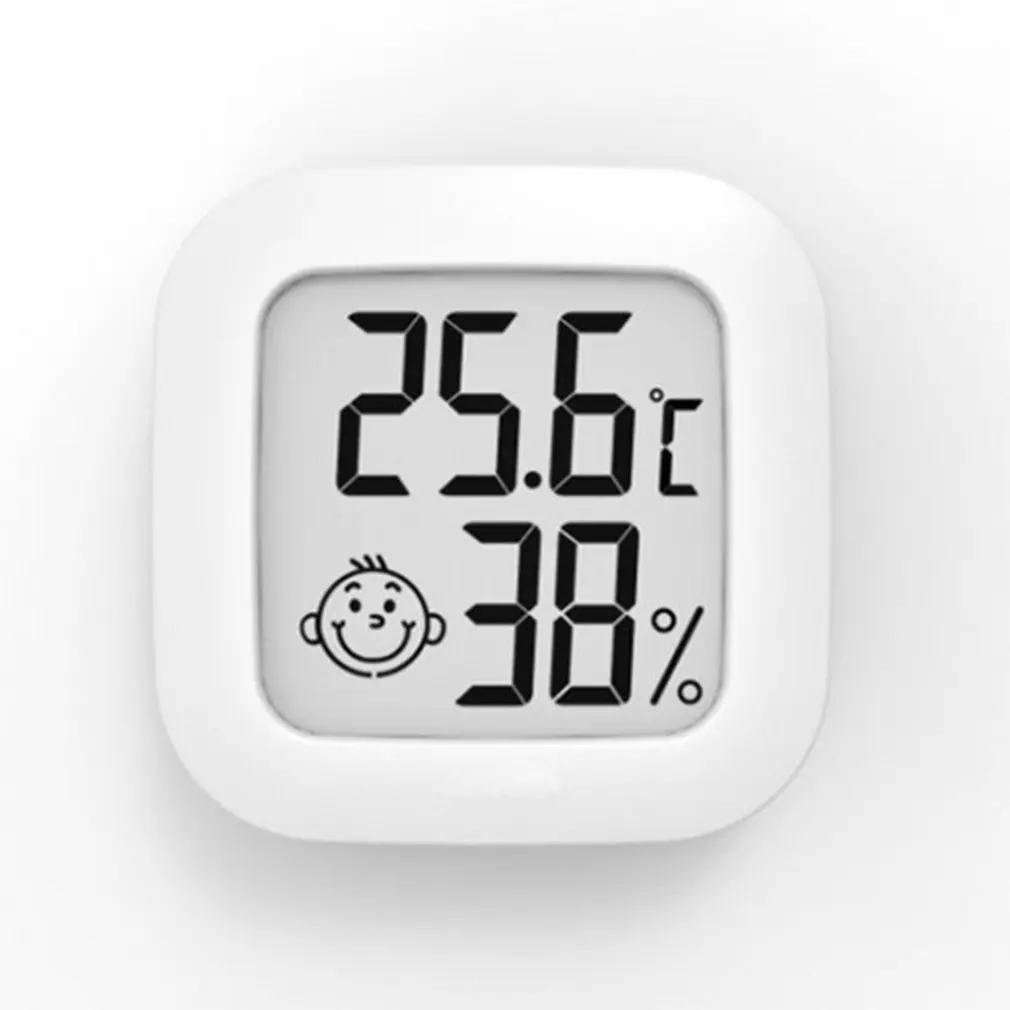 1pc Indoor Thermometer, mini LCD Digital Hygrometer Thermometer