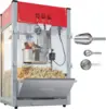 Popcorn Machine, 12 Oz Kettle, 1440 W Countertop Popcorn Maker for 80 Cups per Batch, Theater Style Popper with 3-Switch Red 1